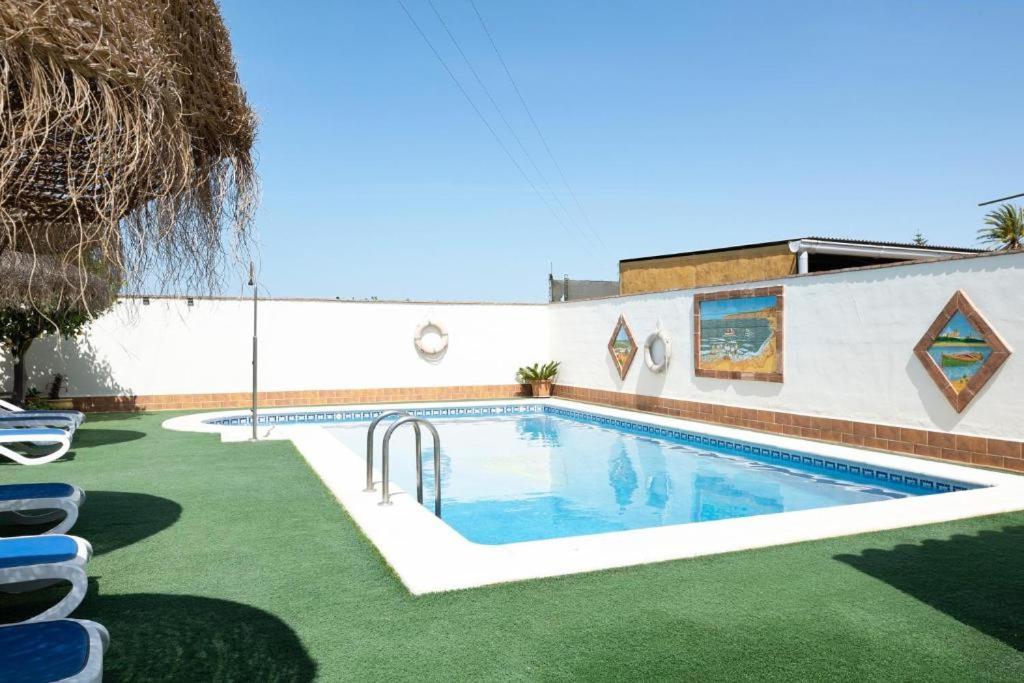 Villa Fornell - Piscina Compartida Conil De La Frontera Bagian luar foto